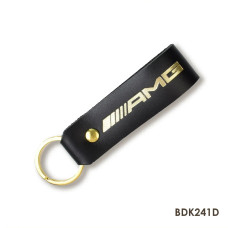 BDK241D Babylon Брелок-петля для авто AMG чорний золоте тиснення, шкіра