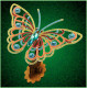 BGP-081 3d Ажурна метелик. Натхнення. Набір для вишивки бісером на прозорій основі