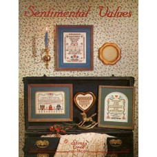 BK015 Stoney Creek Буклет схем для вишивки рахунковим хрестиком - Sentimental Values, папір