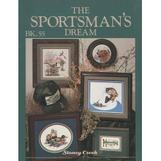 BK055 Stoney Creek Буклет схем для вишивки рахунковим хрестиком - The Sportsman's Dream, папір