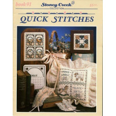 BK091 Stoney Creek Буклет схем для вишивки рахунковим хрестиком - Quick Stitches, папір