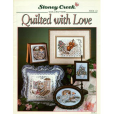 BK112 Stoney Creek Буклет схем для вишивки рахунковим хрестиком - Quilted With Love, папір