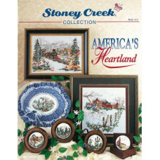 BK113 Stoney Creek Буклет паперових схем для вишивки рахунковим хрестиком - America's Heartland