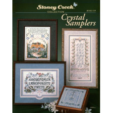 BK119 Stoney Creek Буклет схем для вишивки рахунковим хрестиком - Crystal Samplers, папір