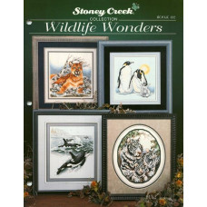 BK132 Stoney Creek Буклет схем для вишивки рахунковим хрестиком - Crystal Samplers, папір