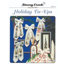 BK147 Stoney Creek Буклет паперових схем для вишивки рахунковим хрестиком - Holiday Tie-Ups