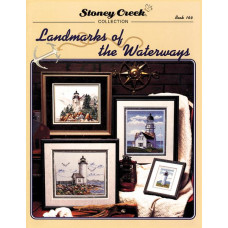 BK164 Stoney Creek Буклет паперових схем для вишивки рахунковим хрестиком - Holiday Tie-Ups