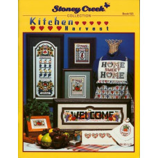 BK193 Stoney Creek Буклет схем для вишивки рахунковим хрестиком - Kitchen Harvest, папір