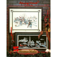 BK198 Stoney Creek Буклет схем для вишивки рахунковим хрестиком - Christmas Medley, папір