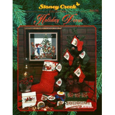BK206 Stoney Creek Буклет схем для вишивки рахунковим хрестиком - Holiday Decor, папір