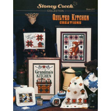BK217 Stoney Creek Буклет схем для вишивки рахунковим хрестиком - Quilted Kitchen Creations, папір