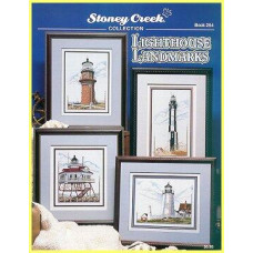 BK254 Stoney Creek Буклет схем для вишивки рахунковим хрестиком - Lighthouse Landmarks, папір