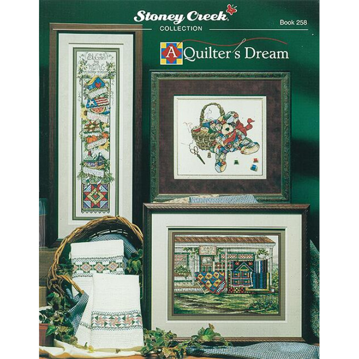 BK258 Stoney Creek Буклет схем для вишивки рахунковим хрестиком - A Quilter's Dream, папір