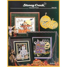 BK261 Stoney Creek Буклет схем для вишивки рахунковим хрестиком - Stitch Or Treat, папір