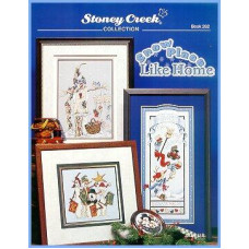 BK262 Stoney Creek Буклет схем для вишивки рахунковим хрестиком - Snow Place Like Home, папір