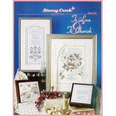 BK278 Stoney Creek Буклет паперових схем для вишивки рахунковим хрестиком - To Love & To Cherish