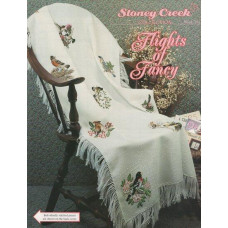 BK314 Stoney Creek Буклет паперових схем для вишивки рахунковим хрестиком - Flights of Fancy