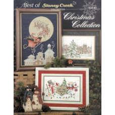 BK321 Stoney Creek Буклет схем для вишивки рахунковим хрестиком - Best of Stoney Creek Christmas Collection, папір