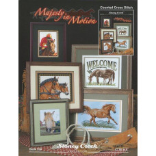 BK393 Stoney Creek Буклет схем для вишивки рахунковим хрестиком - Majesty in Motion, папір