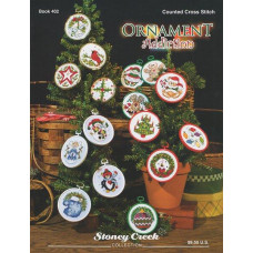 BK402 Stoney Creek Буклет схем для вишивки рахунковим хрестиком - Ornament Addiction, папір