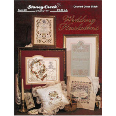 BK420 Stoney Creek Буклет схем для вишивки рахунковим хрестиком - Wedding Heirlooms, папір