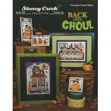 BK428 Stoney Creek Буклет схем для вишивки рахунковим хрестиком - Back To Ghoul, папір