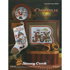 BK429 Stoney Creek Буклет схем для вишивки рахунковим хрестиком - Christmas Joy, папір