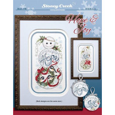 BK449 Stoney Creek Буклет схем для вишивки рахунковим хрестиком - Hope & Joy, папір