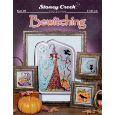 BK453 Stoney Creek Буклет схем для вишивки рахунковим хрестиком - Bewitching, папір