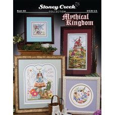 BK454 Stoney Creek Буклет схем для вишивки рахунковим хрестиком - Mythical Kingdom, папір