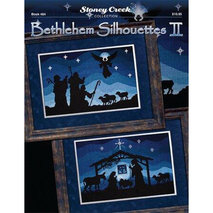 BK464 Stoney Creek Буклет схем для вишивки рахунковим хрестиком - Bethlehem Silhouettes II, папір