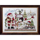 BK500 Stoney Creek Буклет схем для вишивки рахунковим хрестиком - Santa Claus Lane, папір