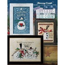 BK504 Stoney Creek Буклет схем для вишивки рахунковим хрестиком - More Blizzard Buddies, папір