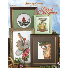 BK514 Stoney Creek Буклет паперових схем для вишивки рахунковим хрестиком - Bird Delights