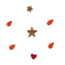 BK528BP Button Pack Комплект ґудзиків - Faith Snowfriends Banner Stoney Creek