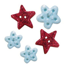 BK539BPWIN(21WINBP20) Stoney Creek Комплект ґудзиків Button Pack- Winter Birdhouse