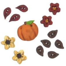 BK553BP Button Pack Комплект ґудзиків - Give Thanks Banner Stoney Creek