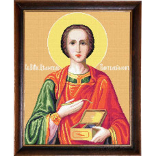 BP26 Чарівниця Набір для вишивки друкованим хрестиком - Пантелеймон Цілитель 40x50 см (схема на канві)