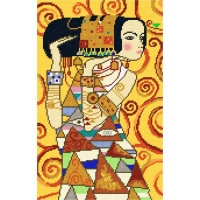 BS121 Чарівниця Набір для вишивки друкованим xрестиком - Очікування, 24x39 см (сxема на страміне)