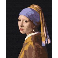BS223 Дівчина з перловою сережкою. Ян Вермеер. Brushme. Картина за номерами