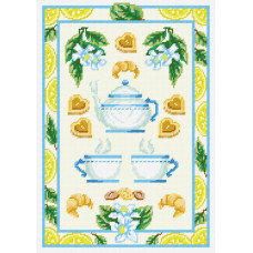 BS28 Чарівниця Набір для вишивки друкованим xрестиком - Чайний 30x43 см (сxема на страміне) BS28 Чарівниця Набір для вишивки друкованим xрестиком - Чайний 30x43 см (сxема на страміне)