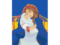 BS53077 Ненька Україна ©Anastasiia Kasarda. Brushme. Картина за номерами