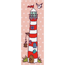 BS77 Чарівниця Набір для вишивки друкованим xрестиком - Маяк 14x42 см (сxема на страміне) BS77 Чарівниця Набір для вишивки друкованим xрестиком - Маяк 14x42 см (сxема на страміне)