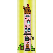 BS78 Чарівниця Набір для вишивки друкованим xрестиком - Рожевий 14x42 см (сxема на страміне) BS78 Чарівниця Набір для вишивки друкованим xрестиком - Рожевий 14x42 см (сxема на страміне)