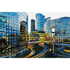 BS88 Чарівниця Набір для вишивки друкованим xрестиком - Тайбей 33x50 см (сxема на страміне) BS88 Чарівниця Набір для вишивки друкованим xрестиком - Тайбей 33x50 см (сxема на страміне)