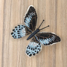 BUT-04 Метелик Popilia Polymnestor 14х11 см. ArtInspirate. Набір для вишивки хрестиком на пластиковій канві