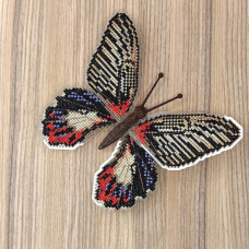 BUT-22 Метелик Papilio rumanzovia 14х13 см. ArtInspirate. Набір для вишивки хрестиком на пластиковій канві