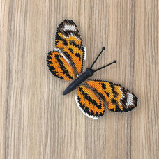 BUT-25 Метелик Mechanitis menapis 14х7 см. ArtInspirate. Набір для вишивки хрестиком на пластиковій канві