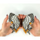BUT-39 Метелик Cyrestis nivea 14х14 см. ArtInspirate. Набір для вишивки хрестиком на пластиковій канві