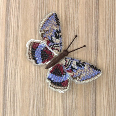 BUT-40 Метелик Catocala fraxini 14х10 см. ArtInspirate. Набір для вишивки хрестиком на пластиковій канві